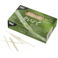 Papstar tandenstokers hout rond 65mm 300 stuks