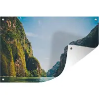 MuchoWow Sumidero Canyon Mexico Tuinposter 120x80 cm - Tuindoek / Buitencanvas / Schilderijen voor buiten (tuin decoratie)