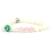 Heaven Eleven KIDS - meisjes - armband - edelsteen - 6mm - 16cm