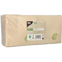 Papstar Servietten ungebleicht