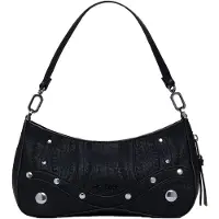 Desigual Handtas 'Embro Patch Alsacia' zwart