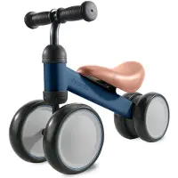 LifeGoods TurboToddler Loopfiets - Speelgoed Vanaf 1 jaar - Kinderstep - Marineblauw