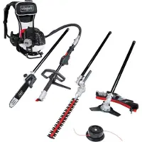 Scheppach MFH5300-4BP - Multifunctionele Tuinmachine - 51.7cc 4-takt motor - 16.4 kg