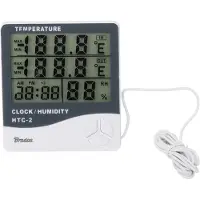 Bradas weerstation met buitentemperatuursensor White Line