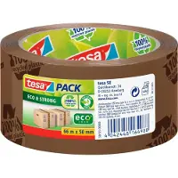 TESA tesapack ruban adhésif emballage Eco & Strong, 50 mm x 66 m