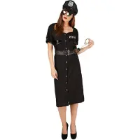 TecTake dressforfun - Politieagente M - verkleedkleding kostuum halloween verkleden feestkleding carnavalskleding carnaval feestkledij partykleding - 301405