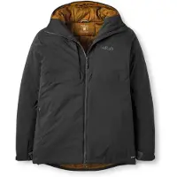 Rab - Ski jassen - Xenair Alpine Jacket Black voor Heren - Maat L - Zwart