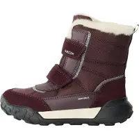 Geox Snowboots 'TREKKYUP' bourgogne / zilver