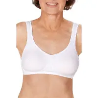 AMOENA Prothese Bh Zonder Beugel Mona SB Wit - maat EU 85A / FR 100A