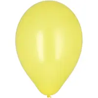 Papstar 10 Ballonnen Ø 25 cm geel