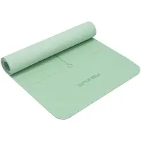 Spokey MANDALA Yogamat - Groen - 183 x 61 x 0,4 cm