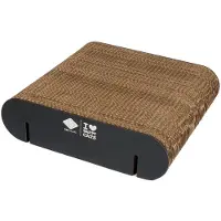 D & D - David S - Kartonnen Wandplank Navulling S - 30x29x8cm Bruin/zwart - 174133
