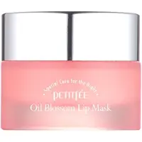 Petitfee Slaaplipmasker Camelia-zaadolie 0,53 Oz. | Dag- en nachtherstellende balsem Overnachting lipmasker Lipbehandeling voor doffe en droge lippen