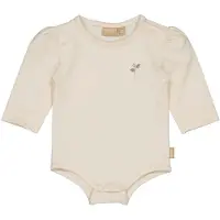 Quapi Newborn romper ecru Meisjes Katoen Ronde hals Effen - maat 68