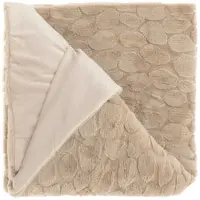 Unique living plaid daaf chateau grey -150x200cm