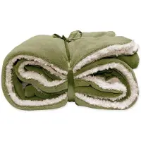 Unique living plaid lars tea green -150x200cm
