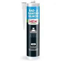 MEM Universal Silicone 4-in-1, siliconenkit voor natuursteen, sanitair, ramen en gevels, binnen en buiten, 300ml koker, antraciet