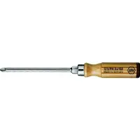 Wiha 129 PH 3x150 00059 Werkplaats Kruiskop schroevendraaier PH 3 Koplengte: 150 mm DIN ISO 8764