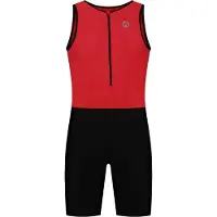 Rogelli Florida Trisuit Heren en Dames - Mouwloos - Zwart Rood - XL