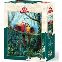 Art puzzle Love in the Jungle Puzzel 260 Stukjes