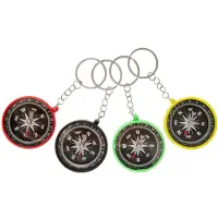 Duckiez Sleutelhanger Kleurenkompas - 48 stuks