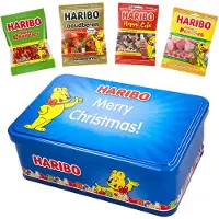 Haribo Happy Heroes candy collection box - "Merry Christmas!" - kerstcadeau - snoepcadeau - 350g