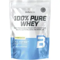 BiotechUSA 100% Pure Whey (Banaan) 400 g Eiwitpoeder met BCAA en Glutamine