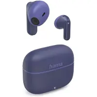 Hama Bluetooth "Freedom Light II" oordopjes, TWS, Earbuds, spraakcommunicatie, Blauw
