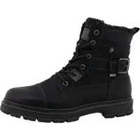 Tom Tailor - Waterdichte enkellaarsjes met voering - Maat 41 - black