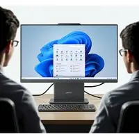 Lenovo IdeaCentre AIO Gen 9 24 AMD AMD Ryzen 3 7335U-processor 3,00 GHz tot 4,30 GHz, Windows 11 Home 64, 256 GB SSD TLC - F0HRCTO1WWBE1, Luna Grey