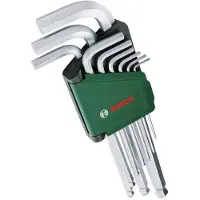 Bosch Inbussleutelset | Lange versie | 9-delig - 1600A032V1