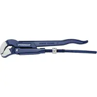 Promat /Tecwerk Pijptang | schuine bek | totale lengte 420 mm spanwijdte 0-62 mm | voor buizen 1 1/2 inch - 4000810731