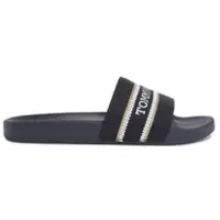 Tommy Hilfiger Teenslippers HILFIGER POOLSLIDE WITHWEBBING dames 39