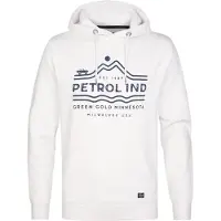 Petrol Industries Sweatvest blauw / wit