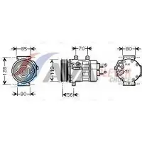 Ava Cooling CNAK253 Aircopomp