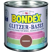 Dyrup 424680 Glitter Base Sand Rose 0,5 L - Verf met glitter voor 6m² - Glitterverf beschermt het hout en creëert glinsterende blikvangers