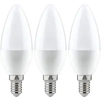 Paulmann 28538 LED-lamp Energielabel F (A - G) E14 5.5 W Warmwit (Ø x h) 35 mm x 100 mm 3 stuk(s)