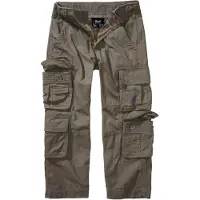 Brandit Broek antraciet / kaki / zwart