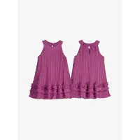 Mayoral Meisjes jurk pleated