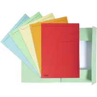Exacompta 3 Flap-map Forever 449019E Folio Grijs Karton 24,5 x 35 cm