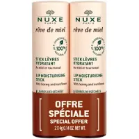 Nuxe Rêve De Miel Lip Moisturizing Stick Duo Set