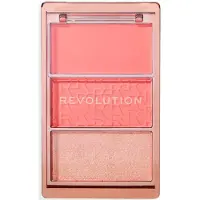 Revolution Blush Icon Pallet Blush palette 3 g Authentic Peach