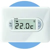 CAME - Wandthermostaat TA/450 - Voor Energie Efficiëntie & Wooncomfort - Differentiële en proportionele temperatuurregeling - Op batterijen - Wit