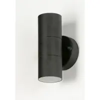 Lumidora Wandlamp 71571 - Voor buiten - LIVERPOOL - 2 Lichts - GU10 - Zwart - Metaal - Buitenlamp - Badkamerlamp - IP44