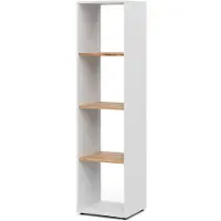 Vicco Ludus Ruimteverdeler – 36.8 x 144.9 cm Eik wit/goud