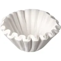 Tchibo korffilters wit 250/84mm voor professionele koffiezetapparaten