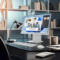 Lenovo IdeaCentre AIO Gen 10 24 AMD AMD Ryzen 5 220-processor 3,20 GHz tot 4,90 GHz, Windows 11 Home 64, 256 GB SSD TLC - F0JCCTO1WWBE1, Luna Grey