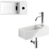 Clou New Flush 3 fontein met Freddo 2L en MiniSuk chroom