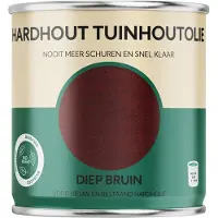 Tuinhoutolie Hardhout Diep Bruin 750 ML