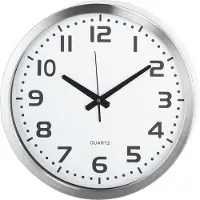 0 0 Radiografische wandklok, wit